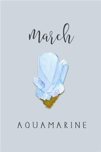 March Birthstone Aquamarine