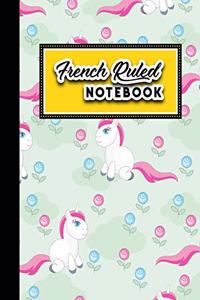 French Ruled Notebook