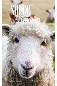 Sheep Pocket Monthly Planner 2018