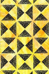 Bullet Journal Notebook Triangles with Dots Pattern 6