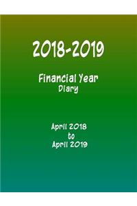 2018 - 2019 Financial Year Diary