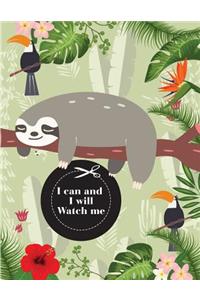 I can and I will Watch me (Journal Notebook)