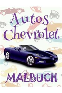 ✌ Autos Chevrolet ✎ Malbuch Autos ✎ Malbuch Kindergarten ✍ Malbuch Xxl