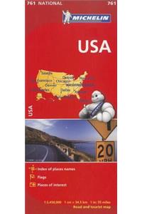 Michelin USA Road Map