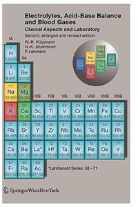 Electrolytes, Acid-Base Balance and Blood Gases