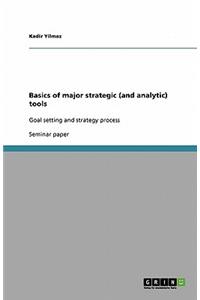 Basics of major strategic (and analytic) tools