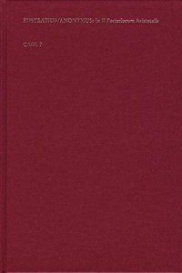 Commentaria in II. Librum Posteriorum Analyticorum Aristotelis. Innominati Auctoris