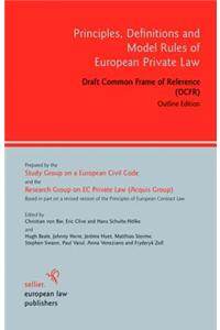 Principles, Definitions and Model Rules of European Private Law