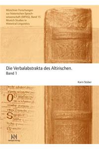 Die Verbalabstrakta Des Altirischen