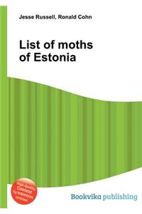 List of Moths of Estonia