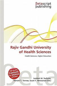 Rajiv Gandhi University of Health Sciences