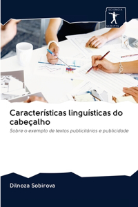 Características linguísticas do cabeçalho