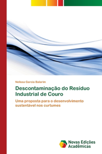 Descontaminação do Resíduo Industrial de Couro