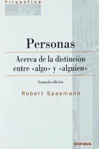 Personas: acerca de la distincion entre 