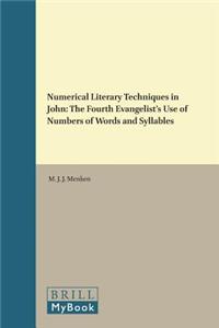 Numerical Literary Techniques in John
