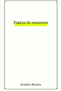 Foglia di paulonia