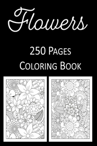 Flowers Coloring Book