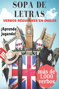 Sopa de Letras Verbos Regulares En Ingles