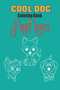 cool dog coloring book for puppy lovers