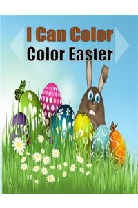 I Can Color Easter