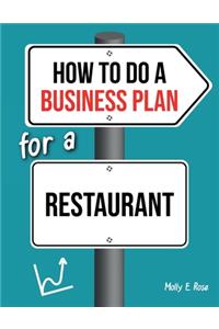 How To Do A Business Plan For A Restaurant