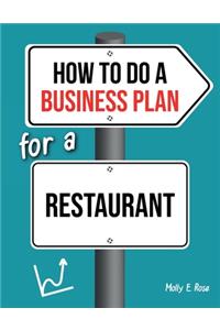 How To Do A Business Plan For A Restaurant