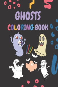 Ghosts Coloring Book