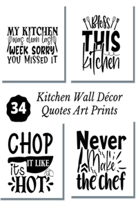 Kitchen Wall Décor Quotes Art Prints