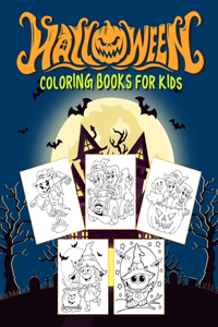 Halloween coloring books for kids