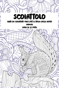 Libri da colorare unici per il relax degli adulti - Meno di 10 euro - Animali - Scoiattolo