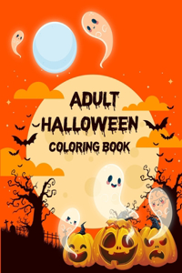 Adult Halloween Coloring Book