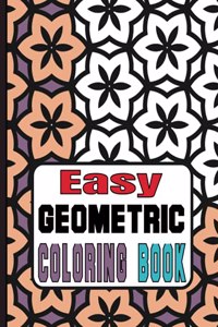 Easy Geometric Coloring Book