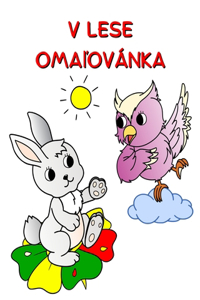V Lese - Omaľovánka