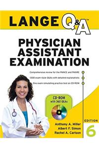 Lange Q&A Physician Assistant Examination, Sixth Edition [With CDROM]