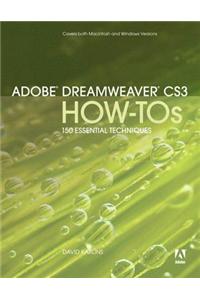 Adobe Dreamweaver CS3 How-Tos