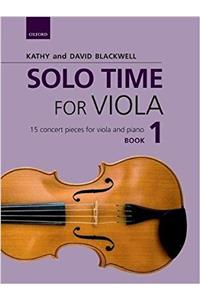 Solo Time for Viola Book 1