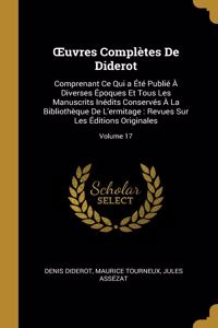 OEuvres Complètes De Diderot