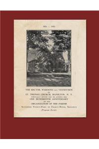 St. Thomas' Church 100th