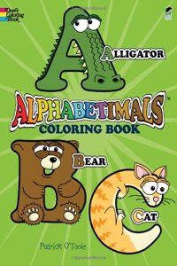 Alphabetimals Coloring Book (Readerlink Edition)