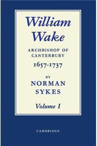 William Wake 2 Volume Paperback Set