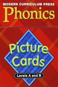 Modern Curriculum Press Phonics Level A & B Picture Cards 2003c