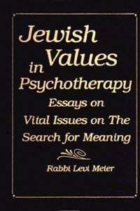 Jewish Values in Psychotherapy