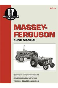 Massey Ferguson Shop Manual Models Mdls Mf25 Mf130