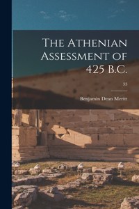 Athenian Assessment of 425 B.C.; 33