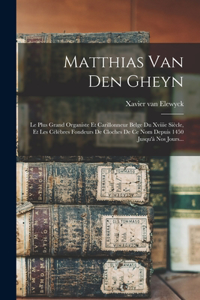 Matthias Van Den Gheyn