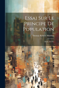 Essai Sur Le Principe De Population