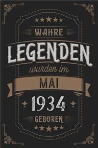 Wahre Legenden wurden im Mai 1934 geboren