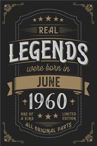 Real Legends were born in June 1960