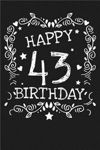 Happy 43 Birthday