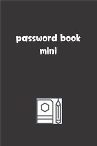 Password Book Mini